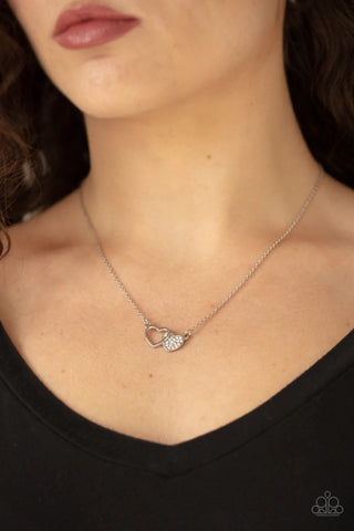 Charming Couple - White Necklace