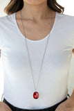 Imperfect Iridescene - Red Necklace