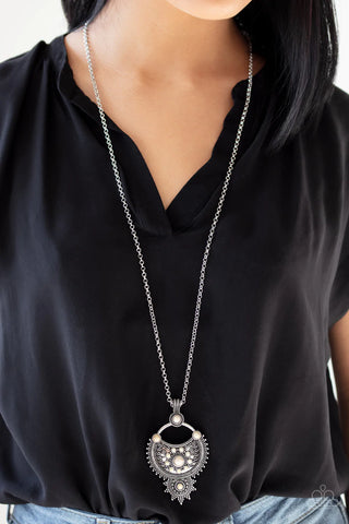 Solar Energy - White Necklace