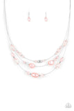 Pacific Pageantry - Pink Necklace