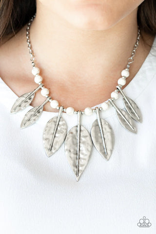 Highland Harvester - White Necklace