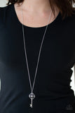 Got it on Lock - White Necklace