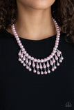 Miss Majestic - Pink Necklace