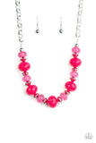 Hollywood Gossip - Pink Necklace