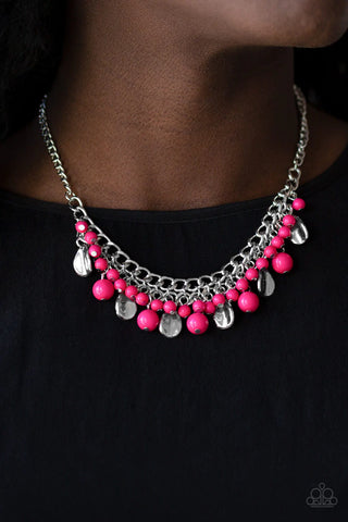 Summer Showdown - Pink Necklace