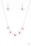 Hoppin’ Hibiscus - Pink Necklace
