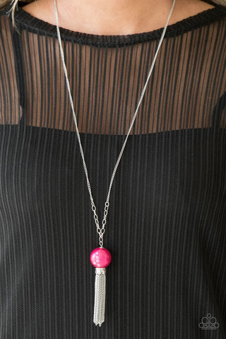 Ballroom Belle - Pink Necklace
