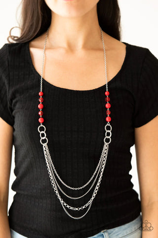 Vividly Vivid - Red Necklace