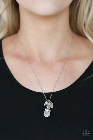 That’s My Mom - White Necklace