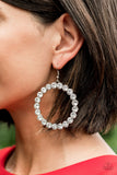 Welcome to the GLAM-boree - White Earrings