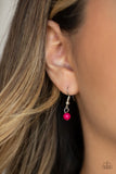 Travelling Trendsetter - Pink Necklace