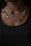 Beach Flavor - Red Necklace