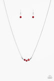 Sparkling Stargazer - Red Necklace