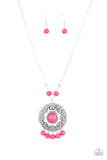 Santa Fe Garden - Pink Necklace