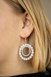 Spotlight Shout Out - White Earrings