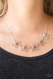 Hoppin’ Hibiscus - Pink Necklace