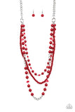 New York City Chic - Red Necklace