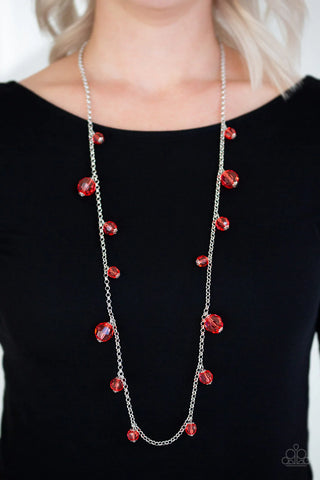 GLOW-Rider - Red Necklace