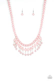 Miss Majestic - Pink Necklace
