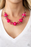 Hollywood Gossip - Pink Necklace