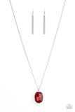 Imperfect Iridescene - Red Necklace