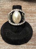 Radiating Riches - White Ring